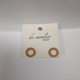 De Cavalier Gold & Rose Gold Earrings