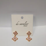 De Cavalier Gold & Rose Gold Earrings