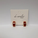 De Cavalier Gold & Rose Gold Earrings