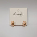 De Cavalier Gold & Rose Gold Earrings