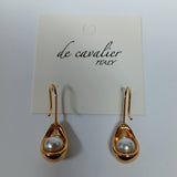 De Cavalier Gold & Rose Gold Earrings
