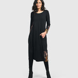Alembika Riley Crew Cocoon Dress