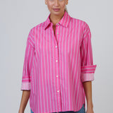 Enveloppe Cotton Striped Shirt