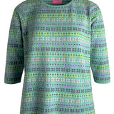 N.O.K. Nature of Knitwear Ella 3/4 Sleeve Sweater