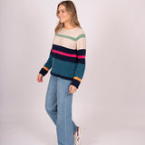 Fields Block Stripe Pullover