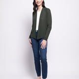 Foil Wool Always Love Ewe Cardi