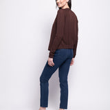 Foil Wool Always Love Ewe Cardi