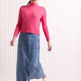 Foil Jean & Tonic Skirt