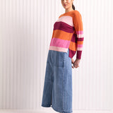 Foil Jean & Tonic Skirt