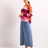 Foil Jean & Tonic Skirt