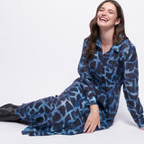 Foil Master Plan Dress