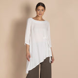 Megan Salmon Lake Roman Top