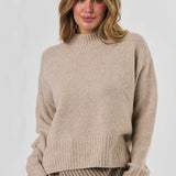 Olive et Julie Funnel Neck Sweater