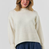 Olive et Julie Funnel Neck Sweater
