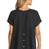 Ping Pong Misty Linen Top