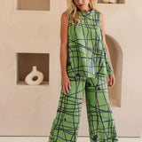 SEE SAW Palazzo Linen Pant