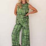 SEE SAW Palazzo Linen Pant
