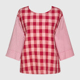 Alembika Checkered T-shirt Top