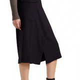 Marco Polo Wool Crepe Skirt