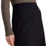 Marco Polo Wool Crepe Skirt