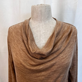Foil Holy Cowl Top