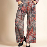 Megan Salmon Eden Loose Wide Leg Pant