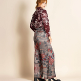 Megan Salmon Eden Loose Wide Leg Pant