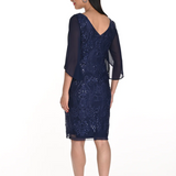 Frank Lyman Drape Sleeve Dress