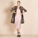 Megan Salmon Tulips Giselle Coat