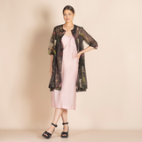 Megan Salmon Tulips Giselle Coat