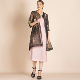 Megan Salmon Tulips Giselle Coat