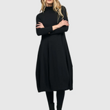 Alembika Essentials Turtleneck Cocoon Dress
