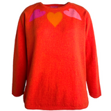 N.O.K. Nature of Knitwear Hearts Pullover