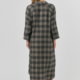 Naturals by Olive et Julie Mesh Print Maxi Dress
