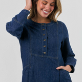 Naturals by Olive et Julie Indigo Denim Dress