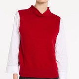 Marco Polo Lightweight Boiled Wool Knit Vest