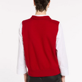 Marco Polo Lightweight Boiled Wool Knit Vest