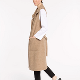 Marco Polo Boiled Wool Wrap Vest