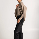 Lounge The Label Faux Leather Drawstring Sport Luxe Pant