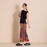 Megan Salmon Origin 7/8 Crepe Mariner Pant