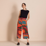 Megan Salmon Origin 7/8 Crepe Mariner Pant