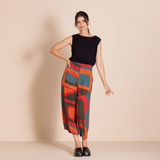 Megan Salmon Origin 7/8 Crepe Mariner Pant