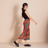 Megan Salmon Origin 7/8 Crepe Mariner Pant