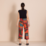 Megan Salmon Origin 7/8 Crepe Mariner Pant