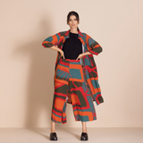 Megan Salmon Origin 7/8 Crepe Mariner Pant