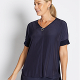 Philosophy Angie V Spliced Tee