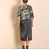 Megan Salmon Linen Birdie Jacket