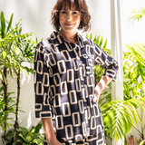 SEE SAW Cotton 3/4 Sleeve Shirt