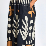 Peruzzi Cotton Print Dress