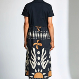 Peruzzi Cotton Print Dress